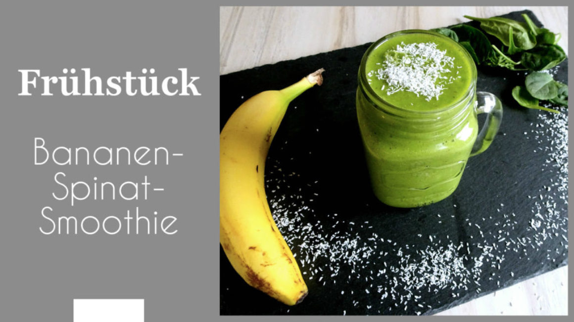 Bananen-Spinat-Smoothie