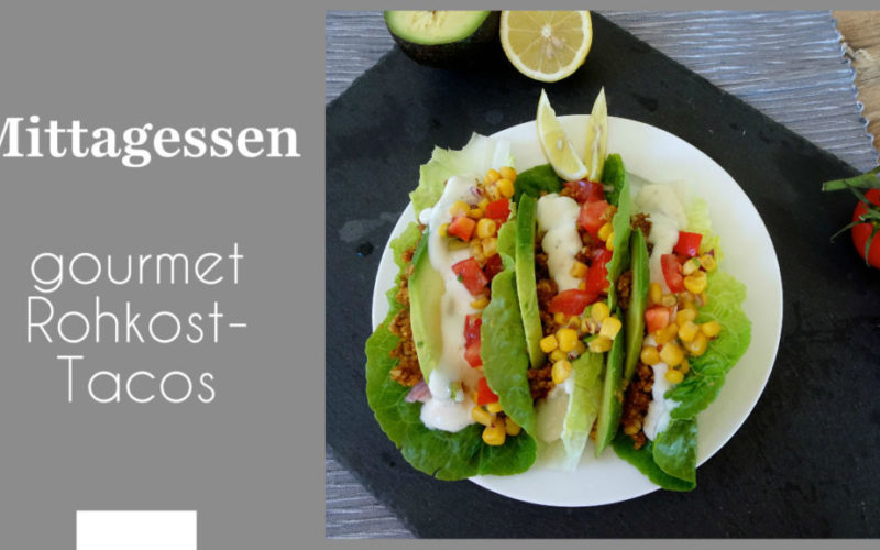 gourmet Rohkost-Tacos