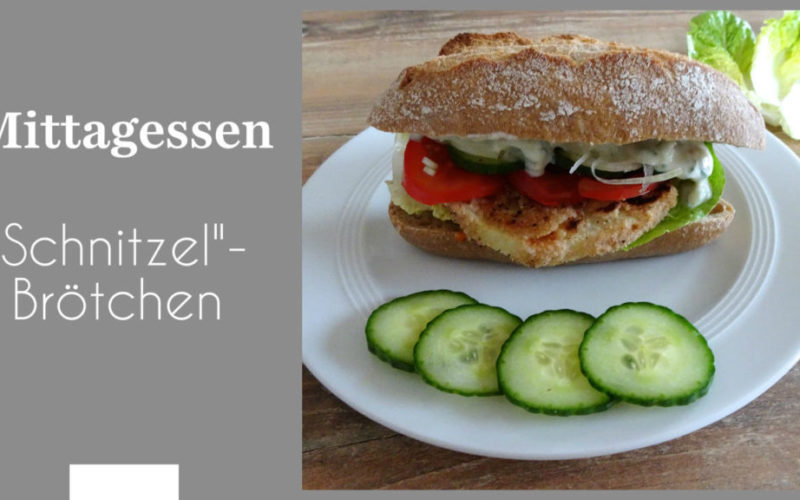 „Schnitzel“-Brötchen