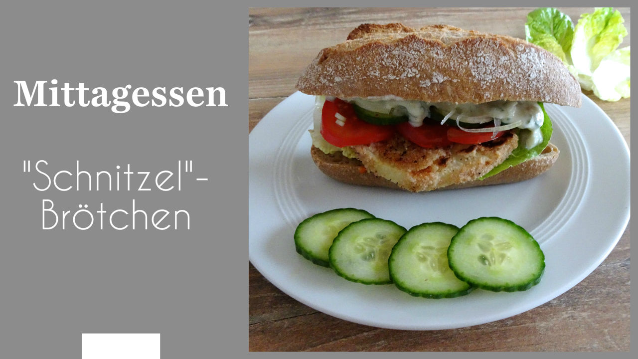 Schnitzel Brötchen vegan 24 7