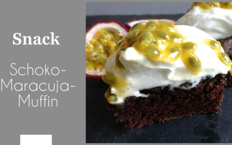 Schoko-Maracuja-Muffin - vegan 24/7