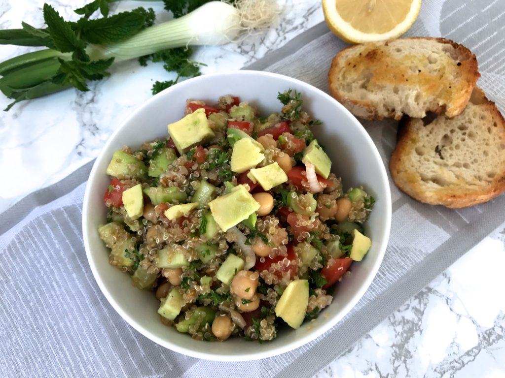 Quinoa-Tabouleh vegan