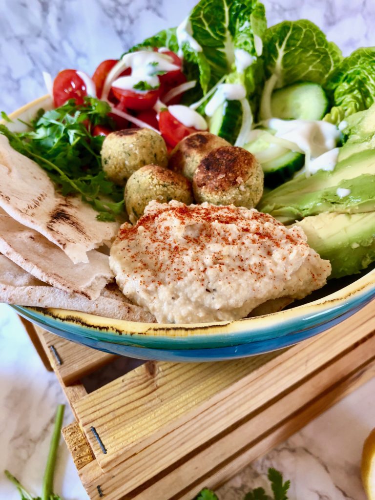 Falafel-Bowl vegan